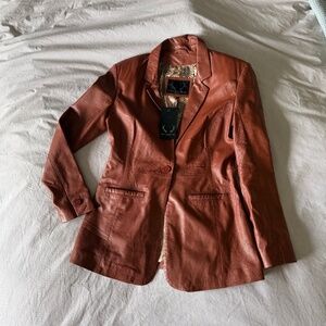 Bod & Christensen Leather Jacket (M)